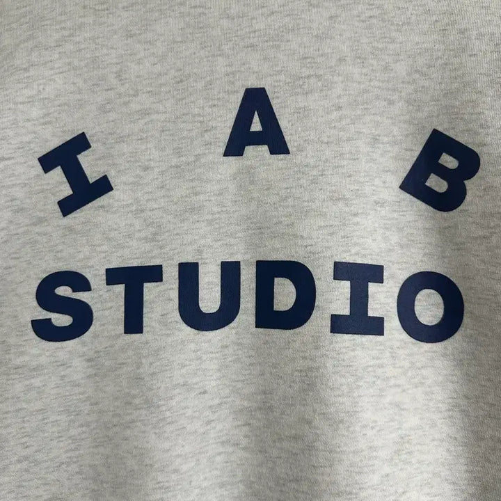 [BUNJANG] IAB Studio Half Zip Pullover - Light Grey / [XL] 아이앱 스튜디오 하프 집 풀오버 - 라이트 그레이