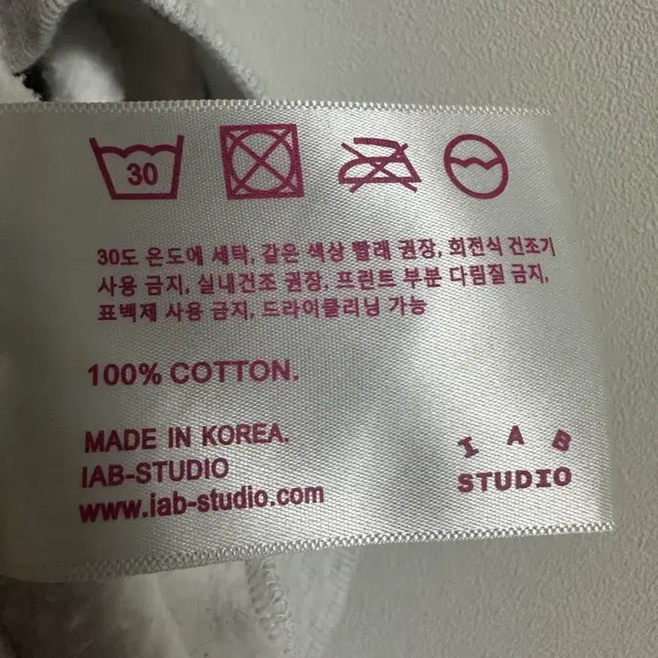 [BUNJANG] IAB Studio Half Zip Pullover - Light Grey / [XL] 아이앱 스튜디오 하프 집 풀오버 - 라이트 그레이