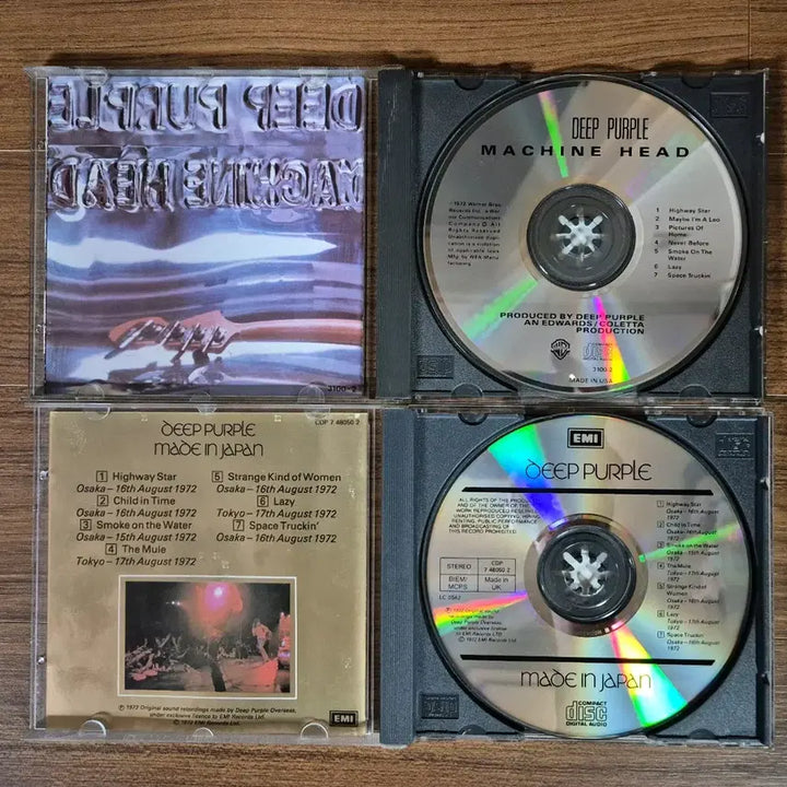 [BUNJANG] Deep Purple Machine Head &amp; Made in Japan Album Bundle Set / Deep Purple 딥 퍼플 앨범 CD 2장 일괄
