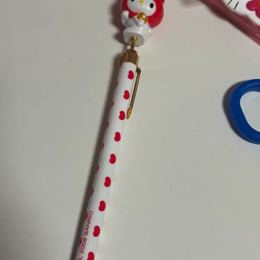 [BUNJANG] Vintage My Melody Ballpoint Pen (Red Handle) / 고전 마이멜로디 볼펜 빨마