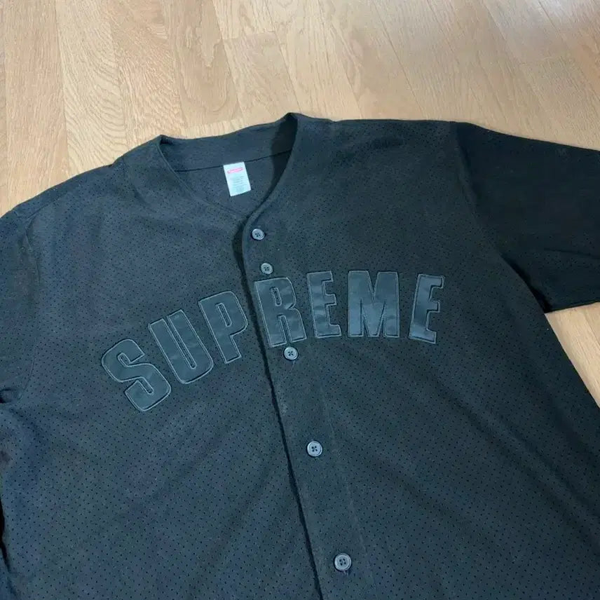 [SOLD OUT] [L] 슈프림 메쉬 베이스볼 져지 24ss