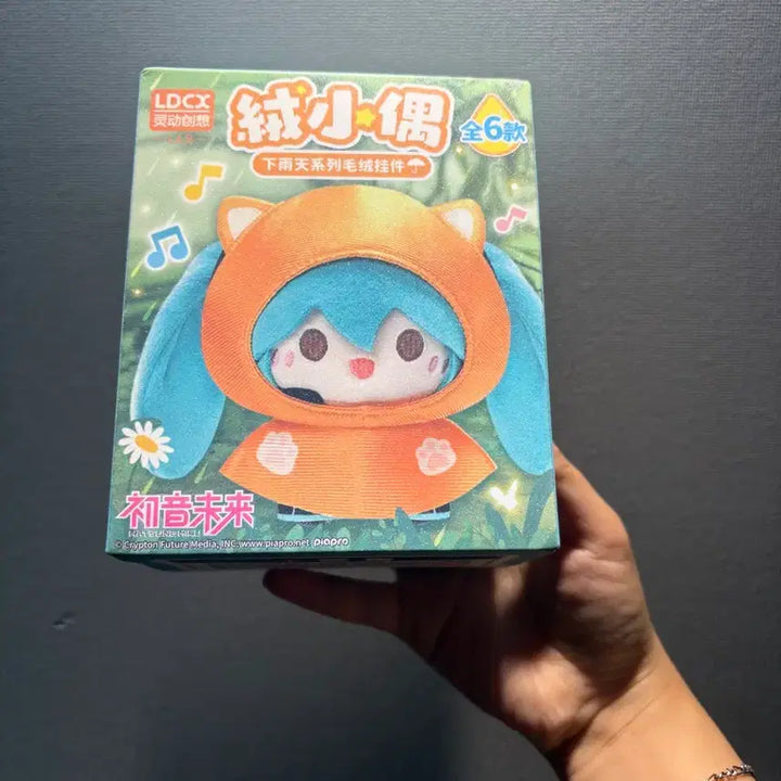 [SOLD OUT] 하츠네 미쿠 인형 키체인 (팬더)
