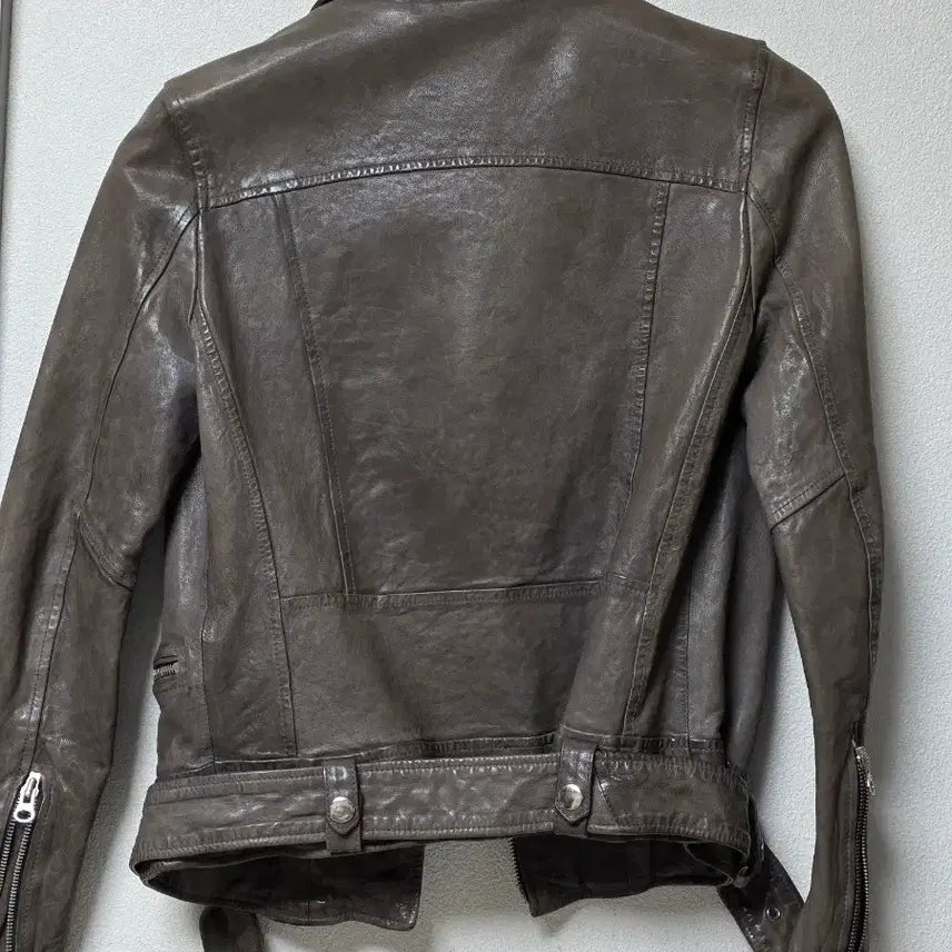 [BUNJANG] Vintage Leather Jacket / 구제 여성 가죽 재킷