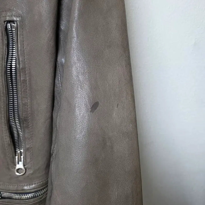 [BUNJANG] Vintage Leather Jacket / 구제 여성 가죽 재킷