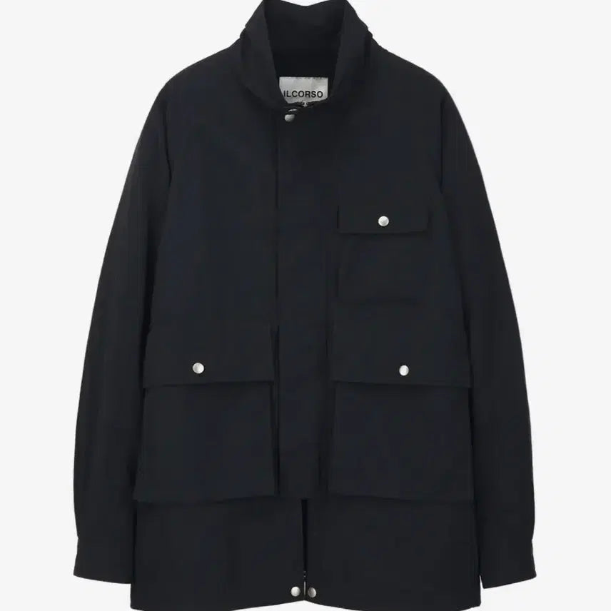 [BUNJANG] Il Corso Modular Field Jacket Black / 일꼬르소)모듈러 필드 자켓 블랙