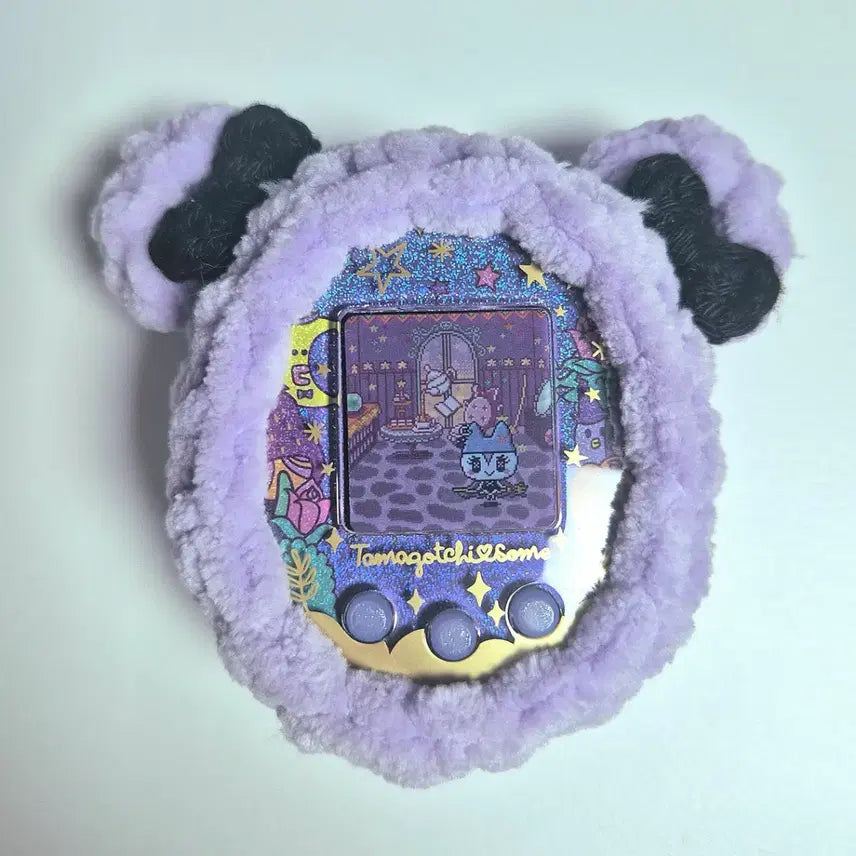 [BUNJANG] Tamagotchi Some Meruhen Purple Korean Version Digital Pet / [S급]  다마고치 썸 메르헨 퍼플 정품 한글.ver (+ 작가 케이스)