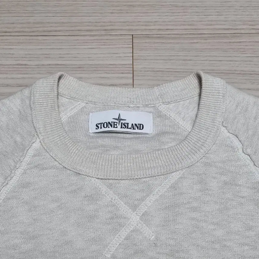 [BUNJANG] Stone Island Ivory Knit Sweater / 스톤아일랜드 니트