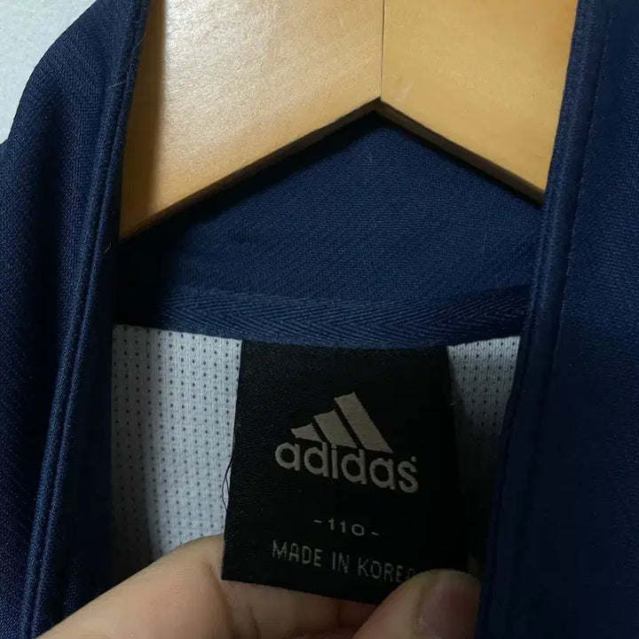 [BUNJANG] Adidas Loose Fit Track Top Jersey Jacket / 110 아디다스 루즈핏 트랙탑 져지 집업 정품