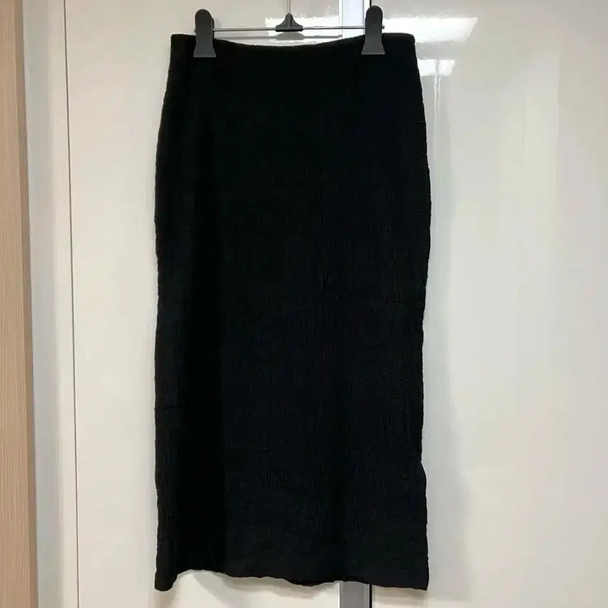 [BUNJANG] GTFR Smoke Pleated Maxi Skirt / 새상품) 길트프리 gtfr 스모크 스커트 링클주름플리츠밴딩롱치마쭈글이블랙