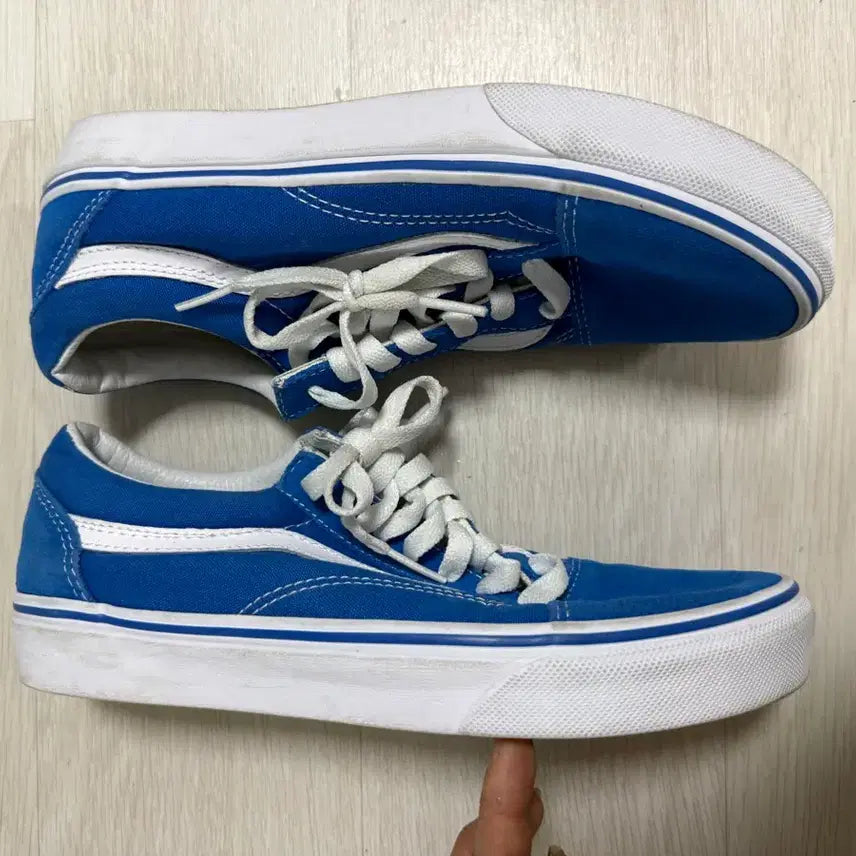 [BUNJANG] 파랑색 반스 (230) / 파랑색 반스 (230)