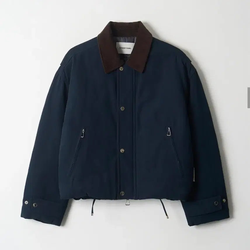 [BUNJANG] Dssertion Contrast Collar Padded Blouson Size 2 / 디써티원)Contrast Collar Padded Blouson