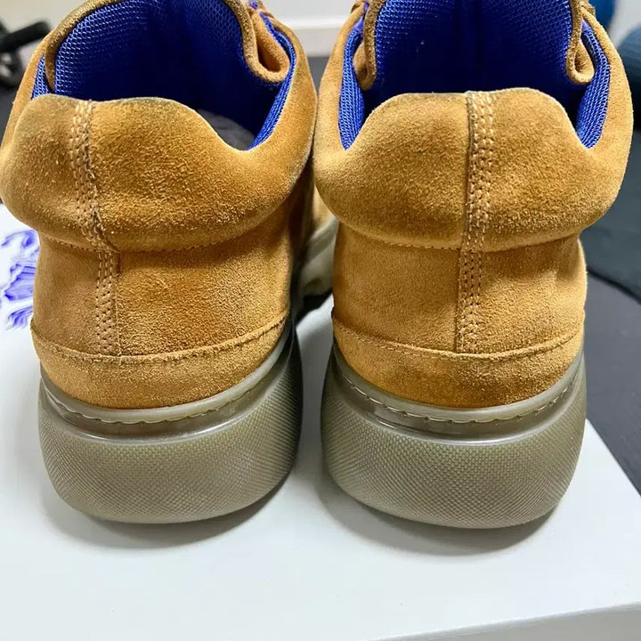 [BUNJANG] Burberry Suede Creeper Mid Shoes / [43.5] 버버리 스웨이드 크리퍼 미드