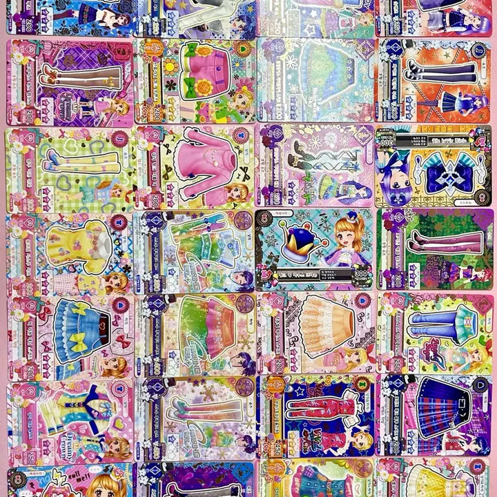 [BUNJANG] Aikatsu! Cards (42 pcs) + Card Holder Bundle Set / 아이카츠 카드 42장+카드 보관함 일괄 판매 아이엠스타 한판