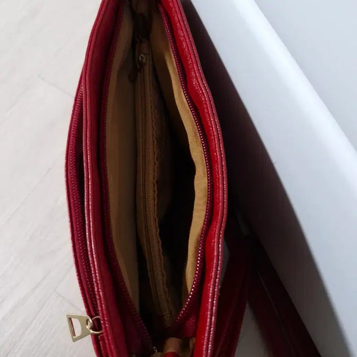 [SOLD OUT] LMSD 여성 레드 숄더백