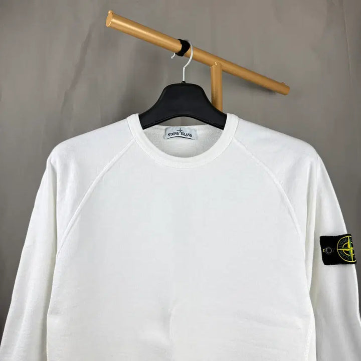 [SOLD OUT] M ) 백화점판 스톤아일랜드 와펜 패치 맨투맨