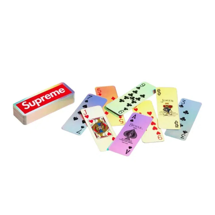 [BUNJANG] Supreme Bicycle Holographic Slice Card / 슈프림 바이시클 홀로그래픽 슬라이스 카드 홀로그래픽