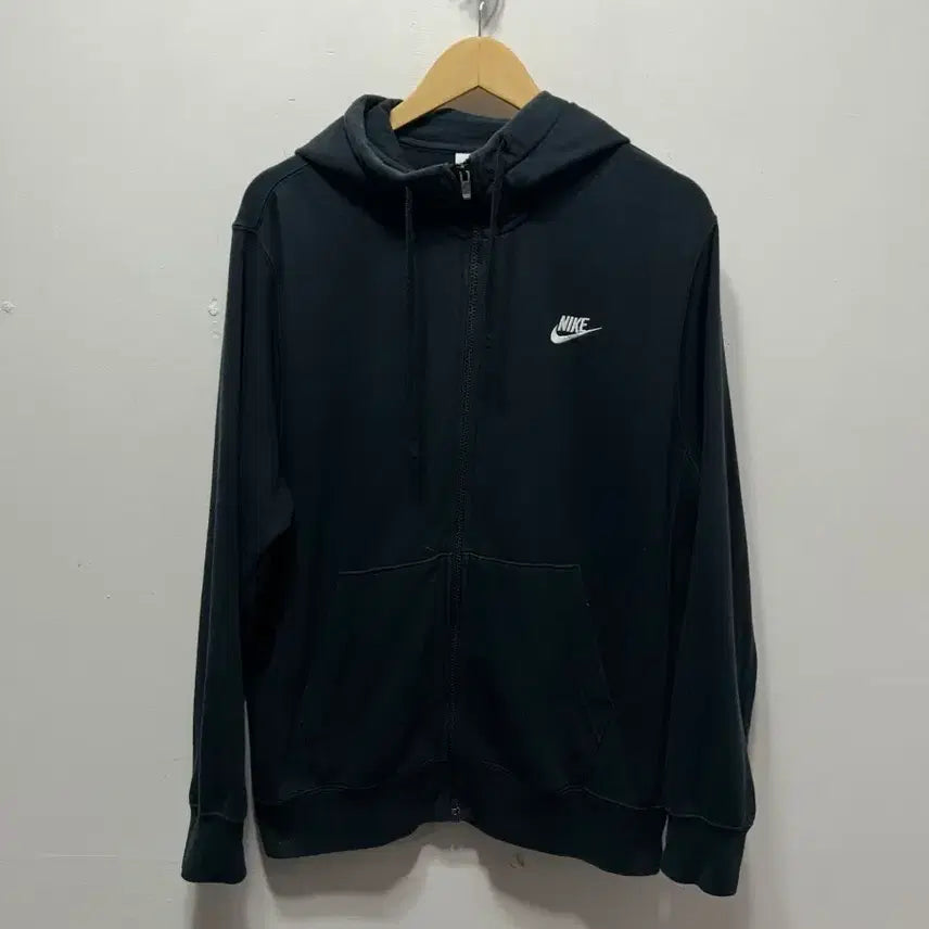[SOLD OUT] 나이키 검정색 후드집업 L