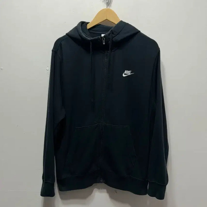 [SOLD OUT] 나이키 검정색 후드집업 L