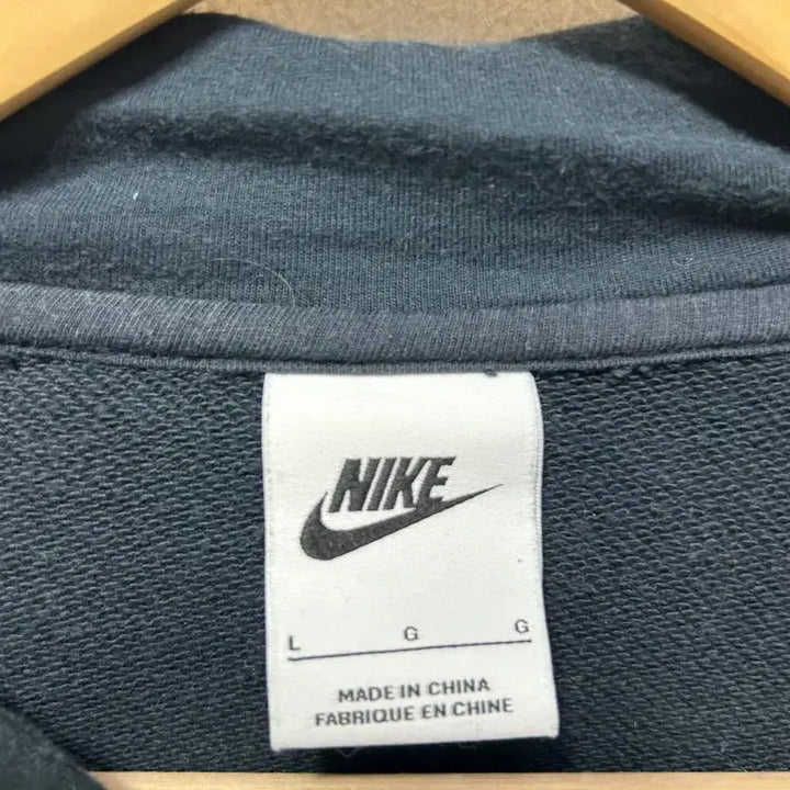 [SOLD OUT] 나이키 검정색 후드집업 L