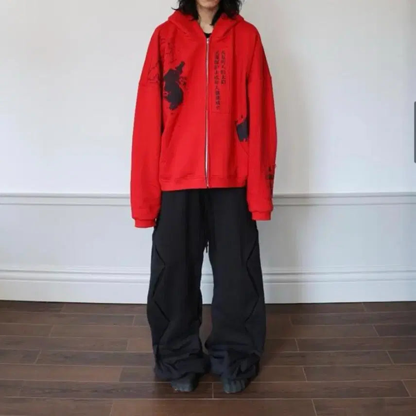 [BUNJANG] AOP Hoodie Sample / [2] 에이옵 후드집업 샘플