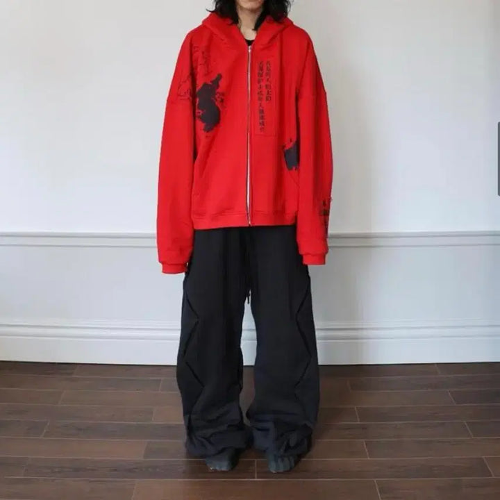[BUNJANG] AOP Hoodie Sample / [2] 에이옵 후드집업 샘플