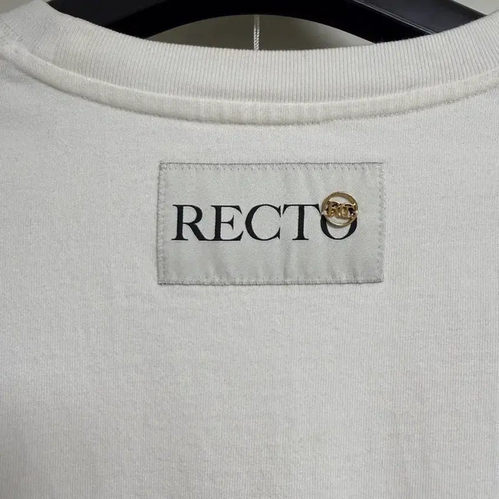 [BUNJANG] RECTO White Logo T-shirt L / 렉토 백로고 반팔티 L