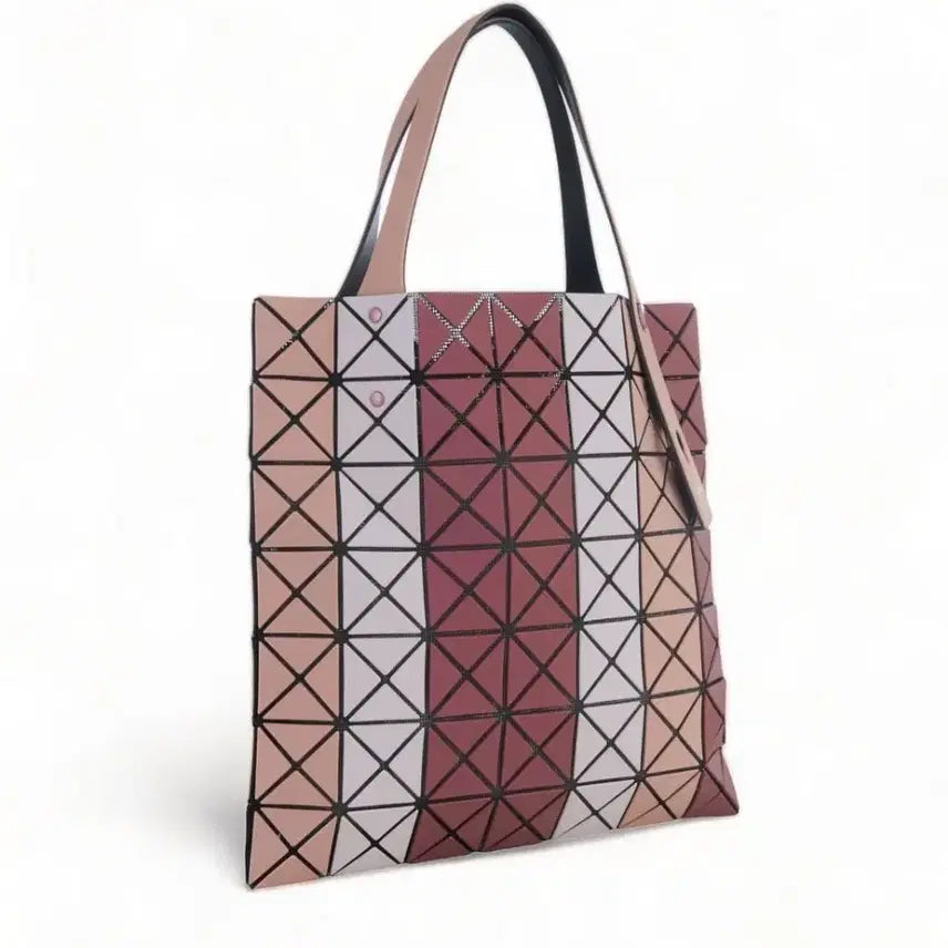 [BUNJANG] Bao Bao Prism Tote Bag Pink Tone Pattern / 새상품) 바오바오 프리즘 토트백 핑크톤 패턴