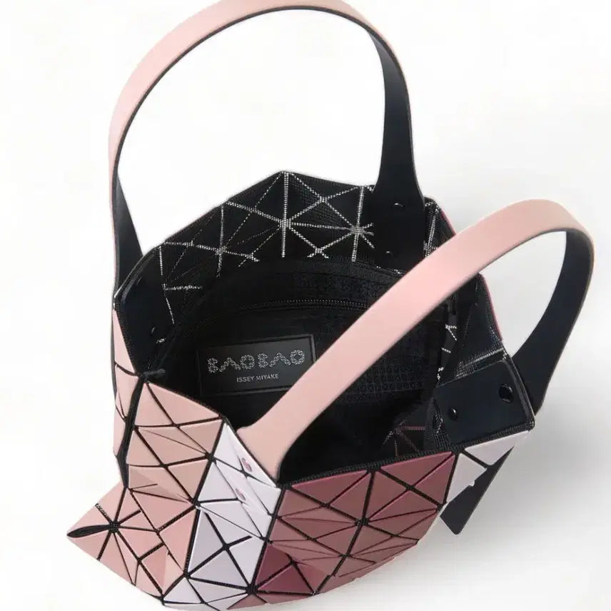 [BUNJANG] Bao Bao Prism Tote Bag Pink Tone Pattern / 새상품) 바오바오 프리즘 토트백 핑크톤 패턴