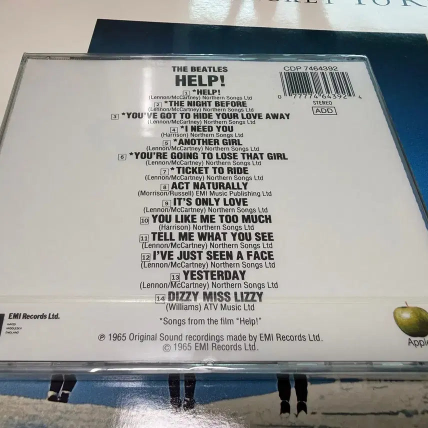 [BUNJANG] The Beatles Help Box Set CD / (미개봉 CD) The Beatles - Help! 박스세트 사진집 포함