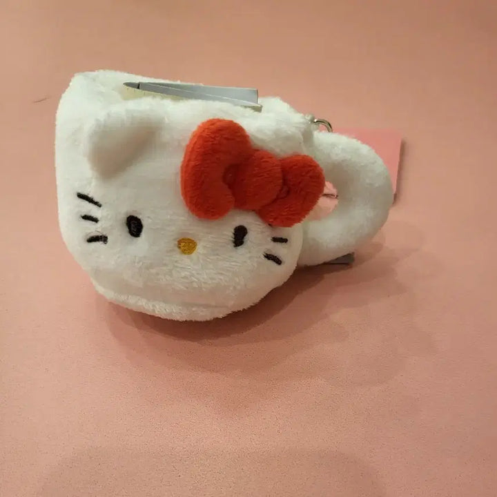 [BUNJANG] Sanrio Hello Kitty Mini Mug Keyring Plush / 산리오 헬로키티 미니 머그 키링 인형 2개 세트