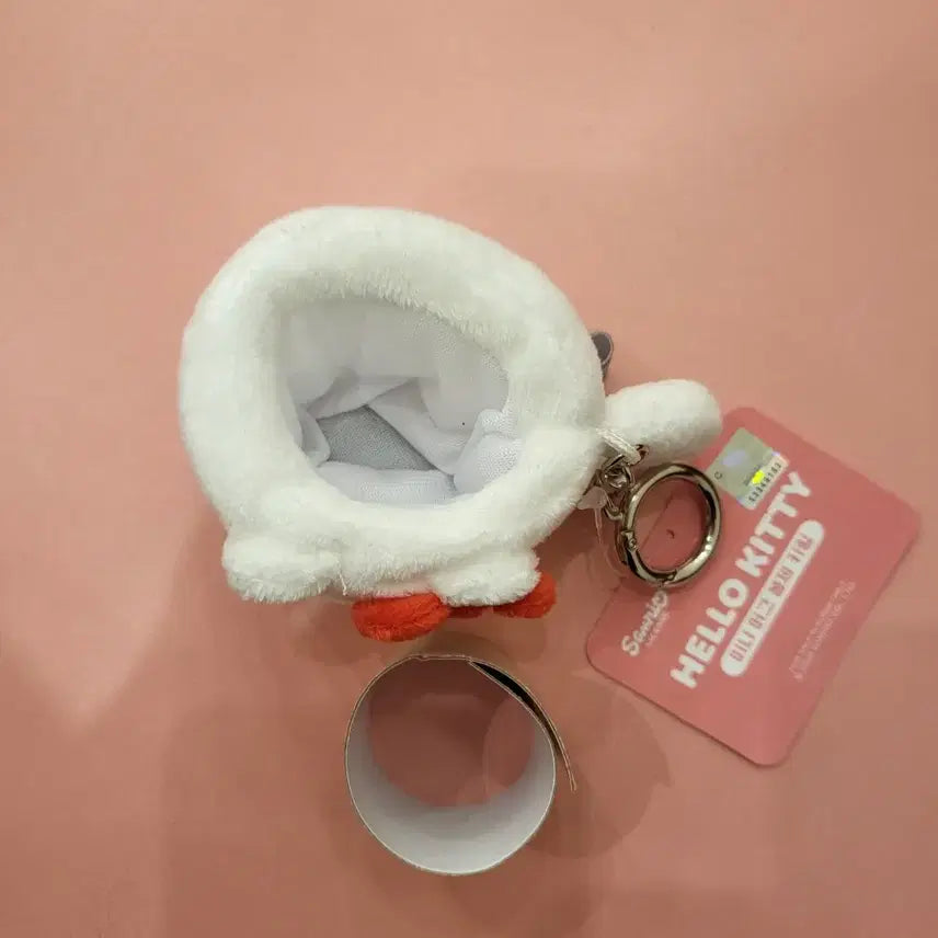 [BUNJANG] Sanrio Hello Kitty Mini Mug Keyring Plush / 산리오 헬로키티 미니 머그 키링 인형 2개 세트