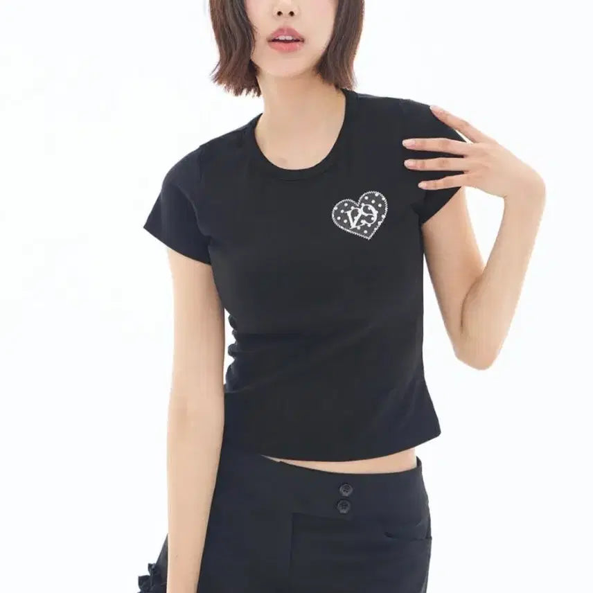 [SOLD OUT] (새상품)일리고 프릴 로우 버튼 쇼츠 블랙S