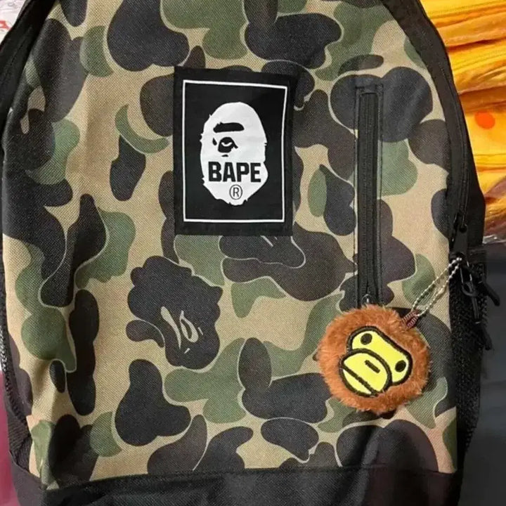 [BUNJANG] BAPE Camo Backpack 20L Travel Bag / 국내배송 _ 베이프 카모백팩 _ 20리터 여행가방