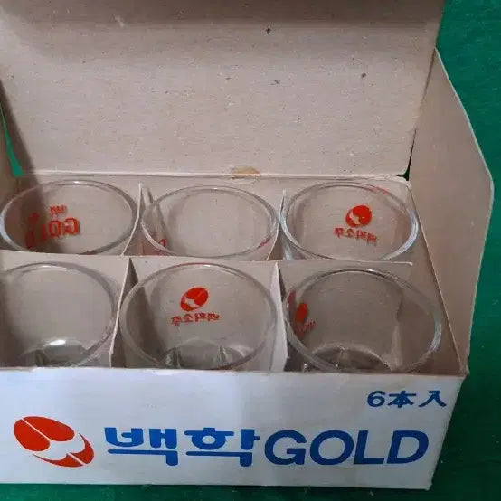 [BUNJANG] Baekhak Soju Gold 6-Bottle Box Set / 백학소주 골드 6본입 박스본