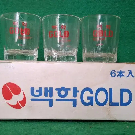 [BUNJANG] Baekhak Soju Gold 6-Bottle Box Set / 백학소주 골드 6본입 박스본