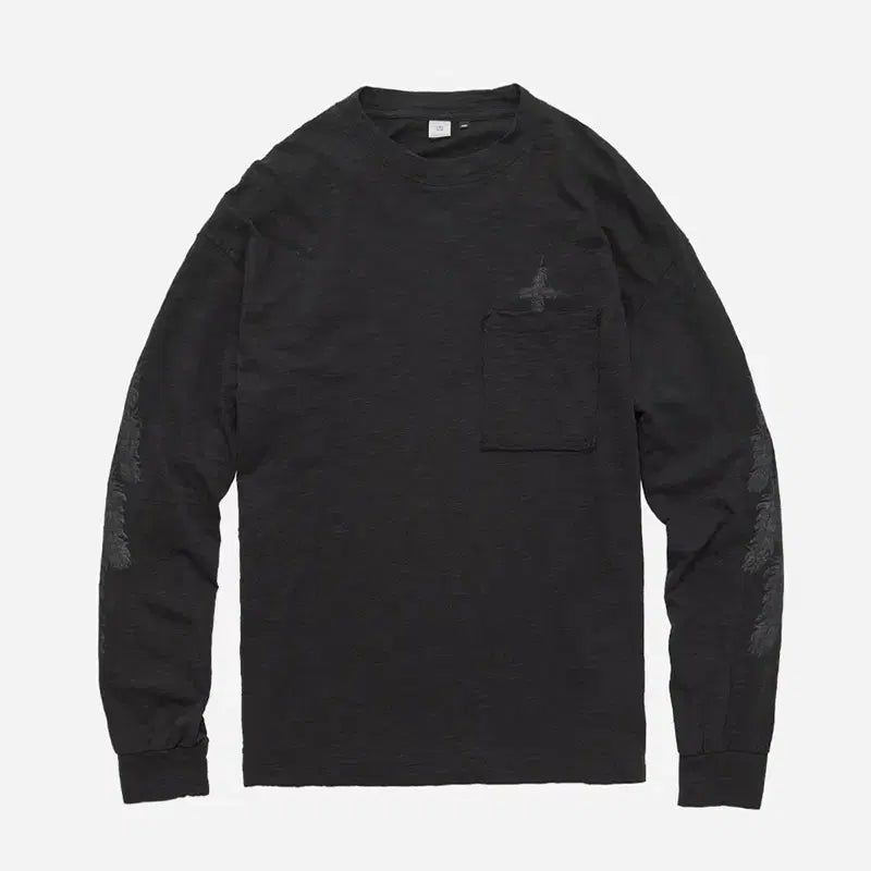 [SOLD OUT] [3] 폴리테루 페더롱슬리브 블랙