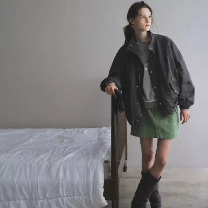 [BUNJANG] Oro Oversized Field Short Jacket / 오로 오버핏 필드 숏 자켓