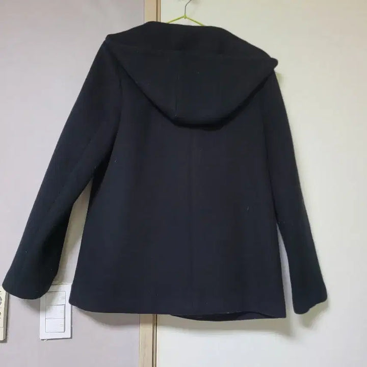 [BUNJANG] 96NY Hooded Coat Black / 나인식스뉴욕 후드 코트 블랙 색상이에요총장 64.가단 46