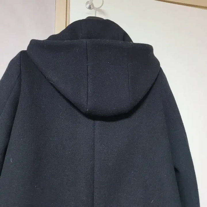 [BUNJANG] 96NY Hooded Coat Black / 나인식스뉴욕 후드 코트 블랙 색상이에요총장 64.가단 46