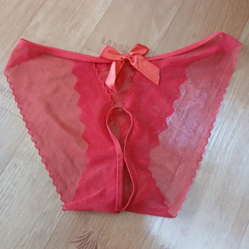 [BUNJANG] Red See-Through Lingerie / 여성속옷