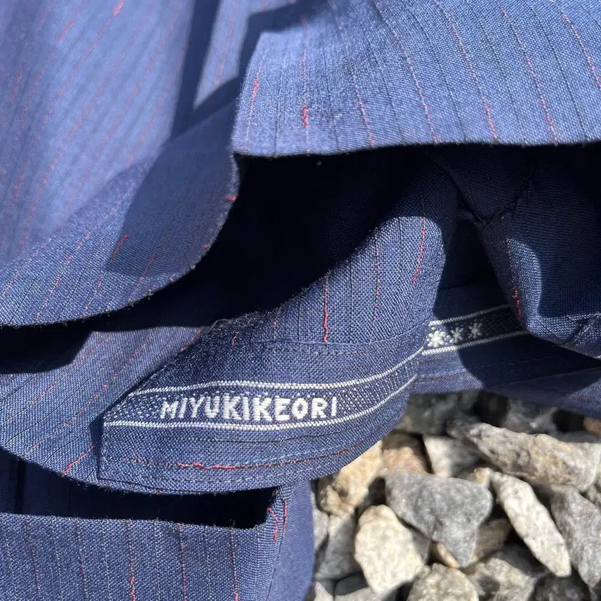 [BUNJANG] Miyuki Keori Pin-Stripe Pants / miyukikeori 빈티지 핀스트라이프 팬츠 (실측확인)