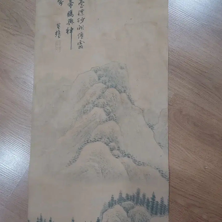 [BUNJANG] Antique Landscape Painting / 오래되고 멋진 산수화