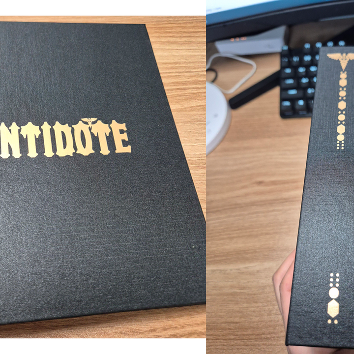 [BUNJANG] Antidote &amp; Bion Collaboration Cafe Goods Bundle Set / [일괄] 안티도트 비온 콜라보카페 굿즈 포카 엽서 바인더 방문포카 카드덱
