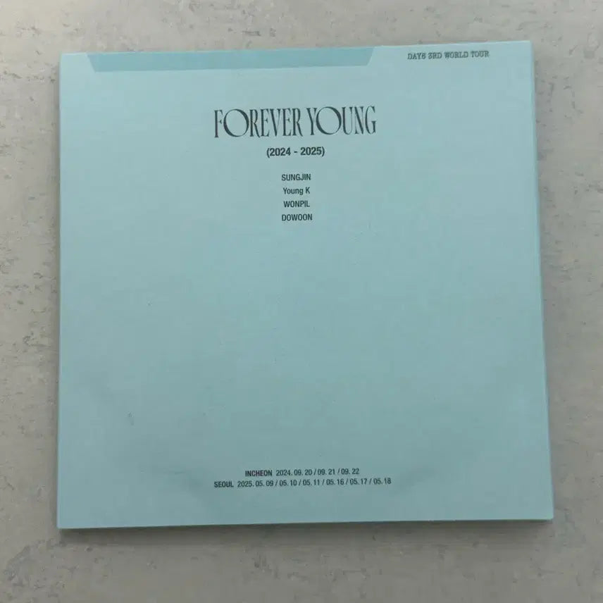 [BUNJANG] DAY6 Forever Young Blu-ray CD Bundle Set / 데이식스 포에버영 블루레이 씨디