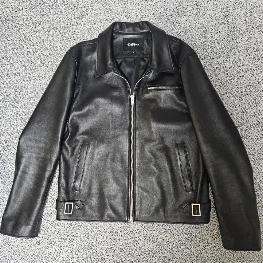[BUNJANG] Dopejason L Lambskin One-Way Button Jacket / 도프제이슨 L 램스킨(양가죽) 원way버튼