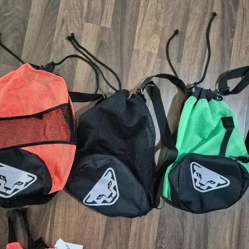 [BUNJANG] Dynafit Mesh Shoulder Bag (Orange/Black/Green) / 다이나핏 메쉬 가방 (주황/검정/녹색) 새상품