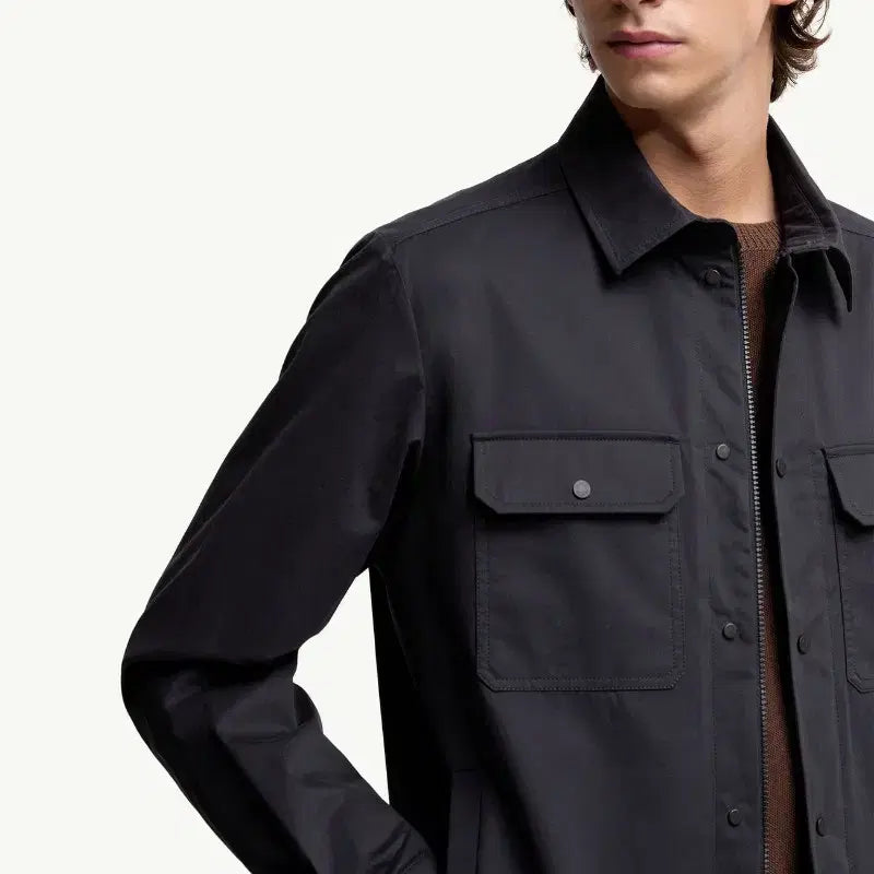 [BUNJANG] Moncler Shirt Jacket - Size M (Fits US 100) / 몽클레어 셔츠자켓 새제품 M