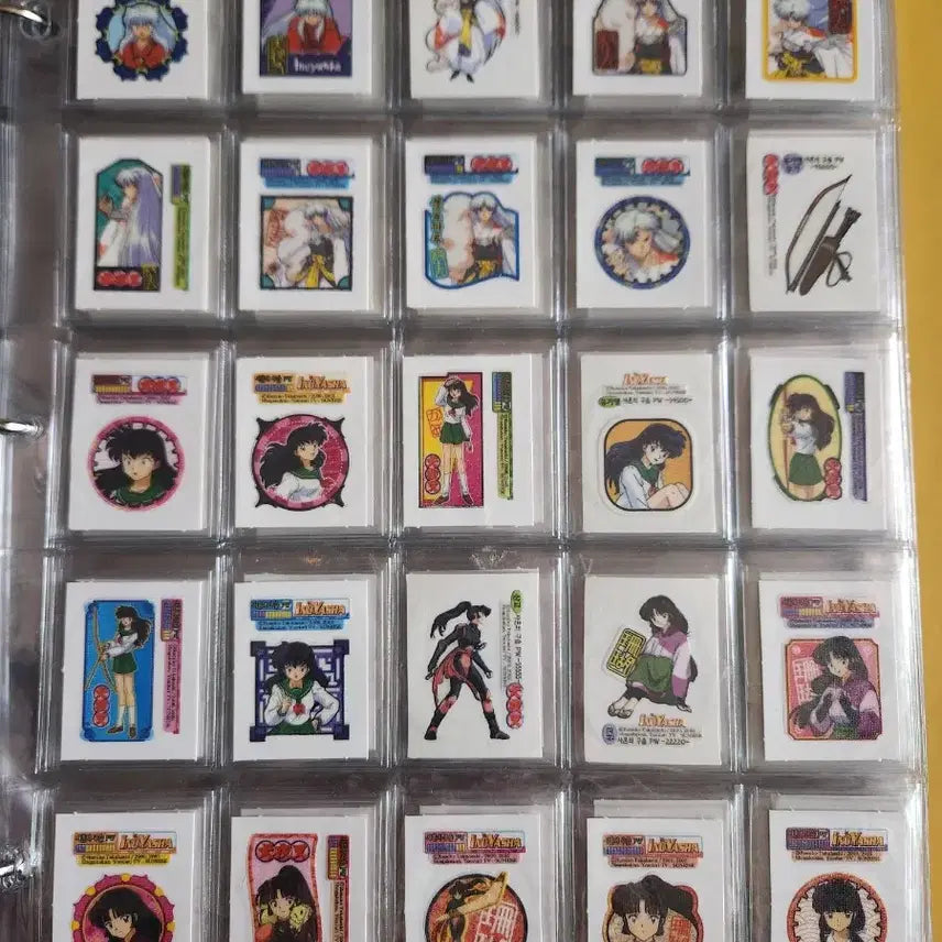 [BUNJANG] Inuyasha Sticker Collection / 이누야샤 띠부씰 판매