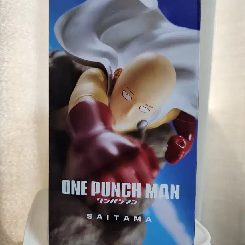 [BUNJANG] One Punch Man Saitama Figure (Sealed) / 원펀맨 사이타마 피규어 미개봉