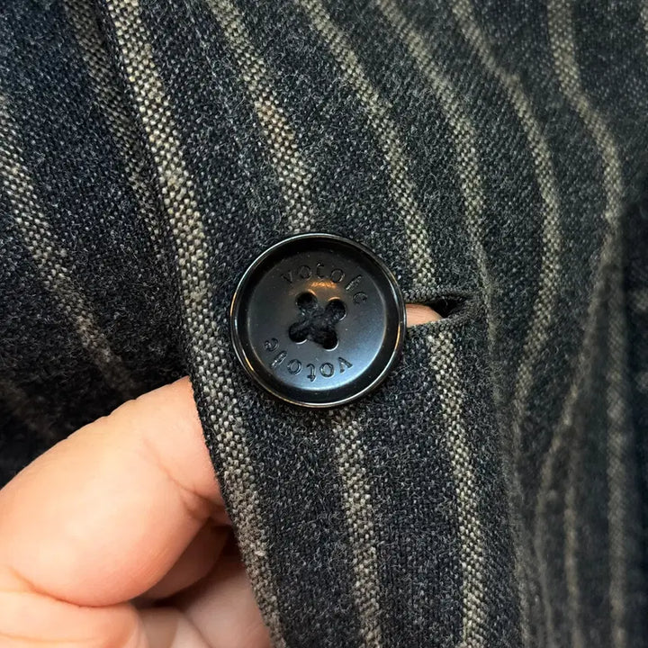 [BUNJANG] VOTOLO Charcoal Gray Wool Blend Blazer / VOTOLO 챠콜 그레이 울 혼방 블레이저